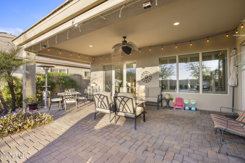 Misters on Covered Patio