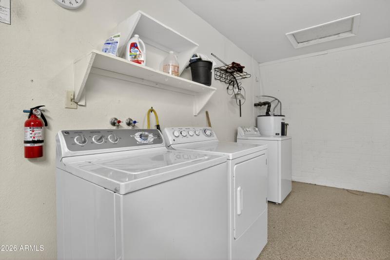 53rd Laundry In Garage