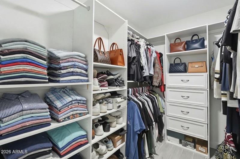 Primary Walk In Closet