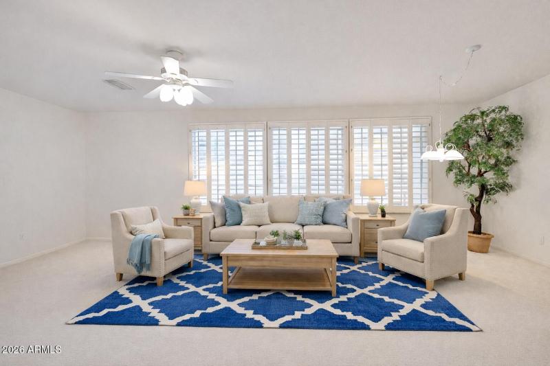 23106 N 146th Lane living staged