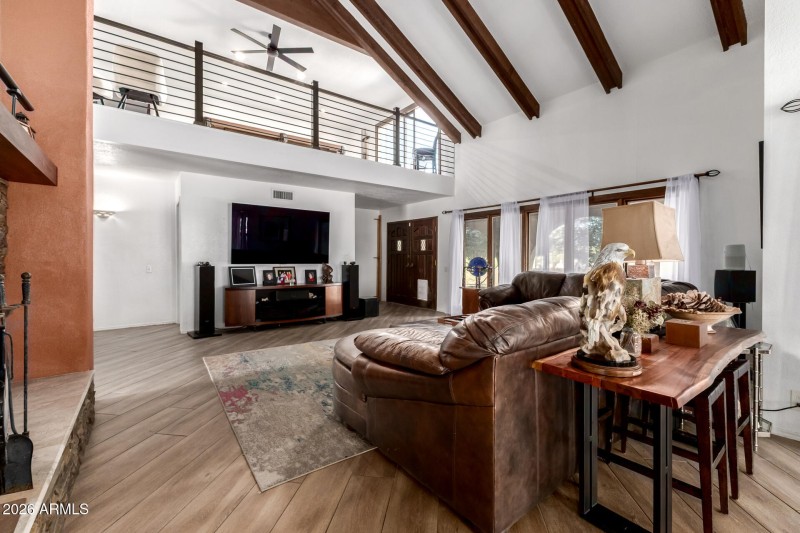 Grand Living Room Entry View