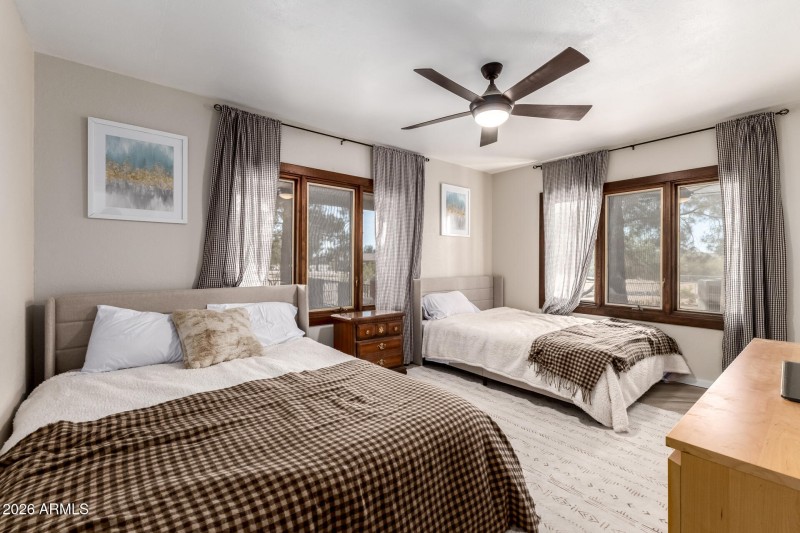 Guest Bedroom with Natural Light