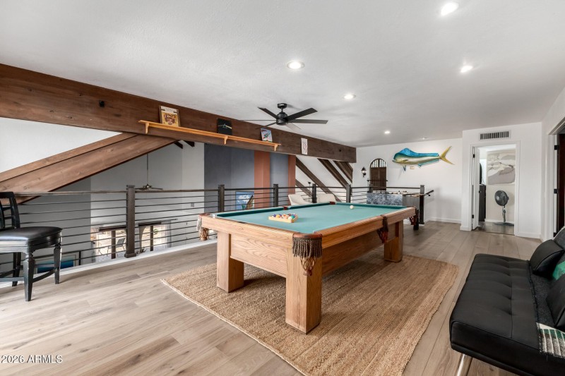 Loft with Beam Details