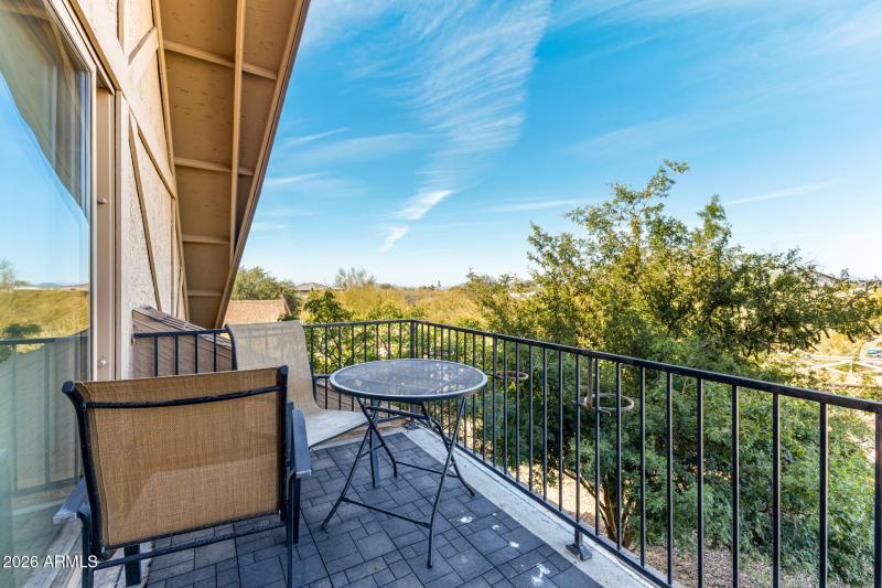 Private Balcony with Views