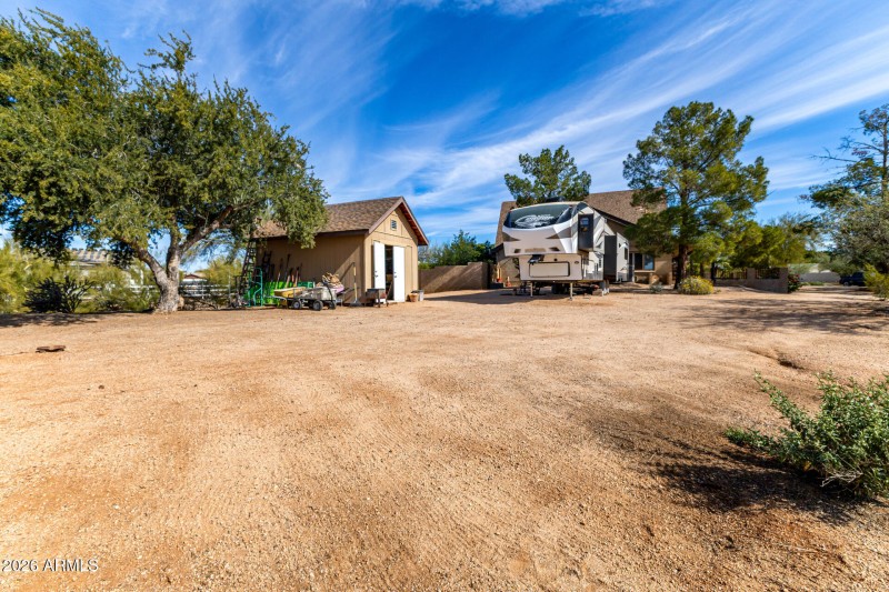 Expansive Acreage & RV Parking