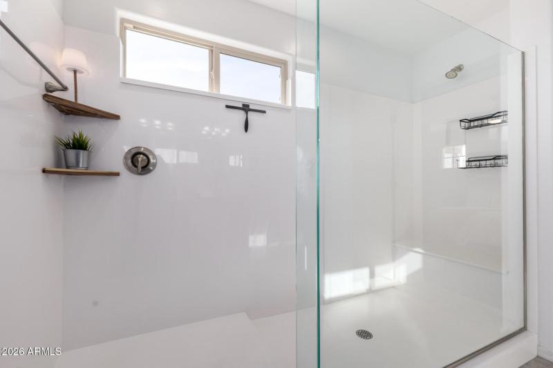 Massive Shower + Natural Light