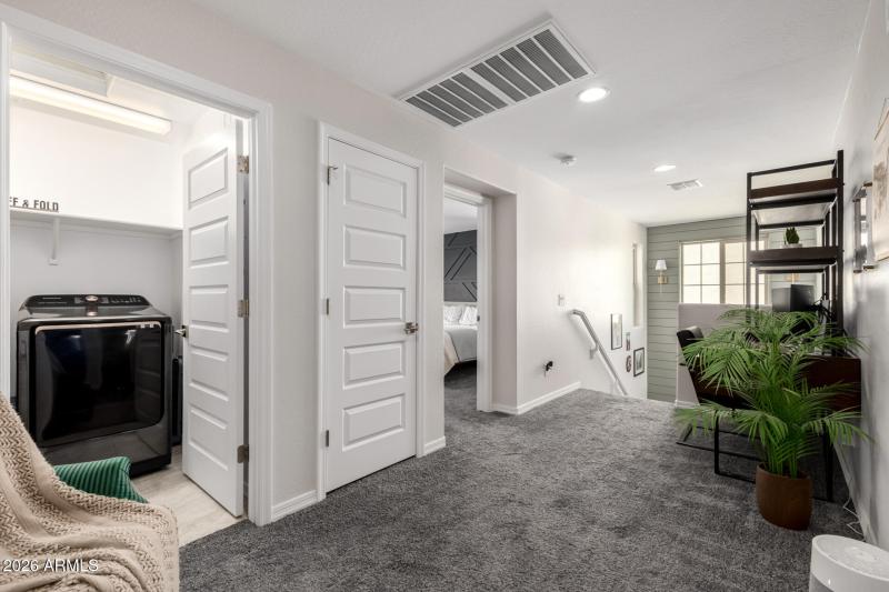 Flex Space + Upstairs Laundry