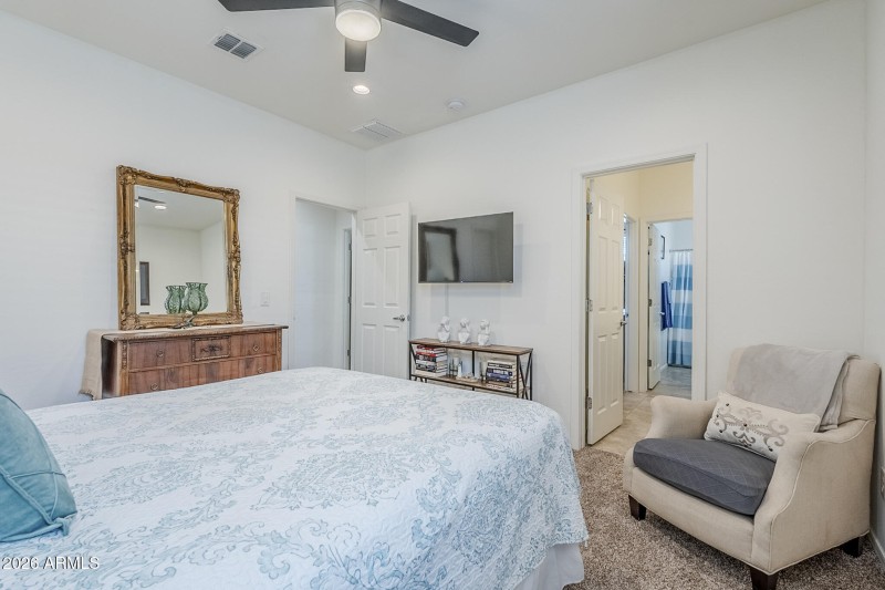 Bedroom 3 + Shared Bathroom