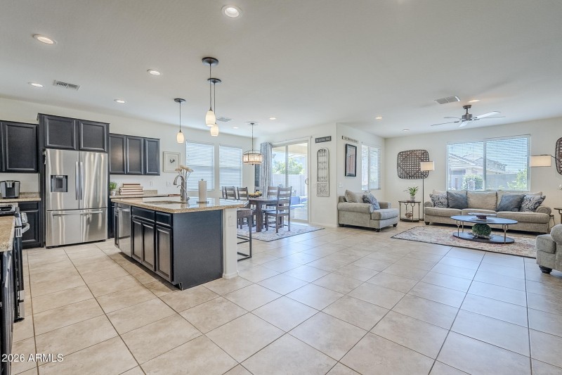 Great Room + Natural Light!