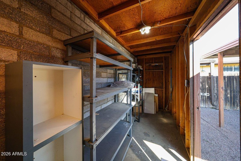 Detached Storage Room