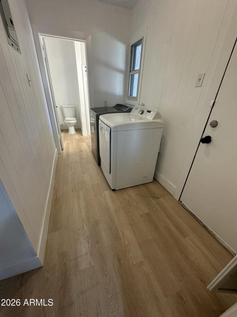Unit A laundry room
