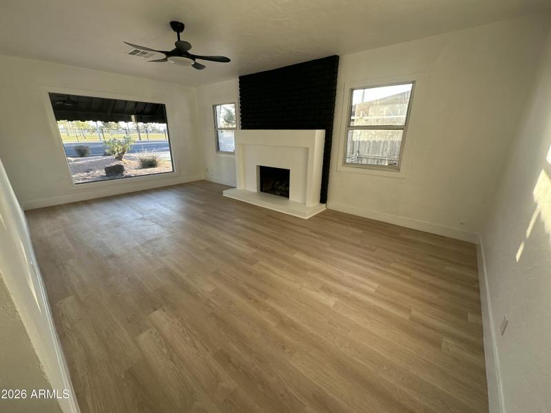 Unit A Living room area