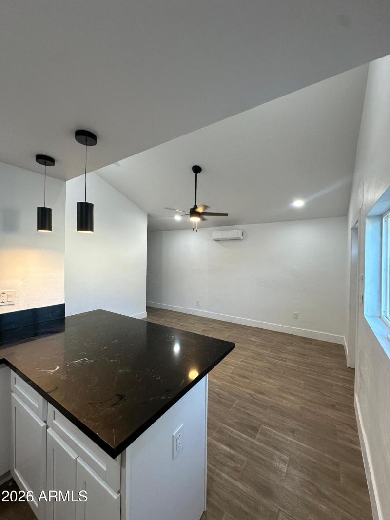 Unit B kitchen / dining area