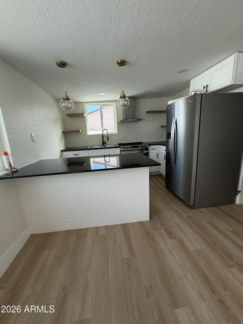 Unit C kitchen / dining area