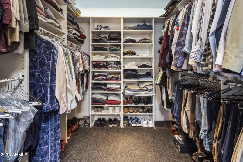 Primary Walk-in Closet
