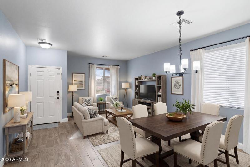 08-Virtually Staged Dining to Living