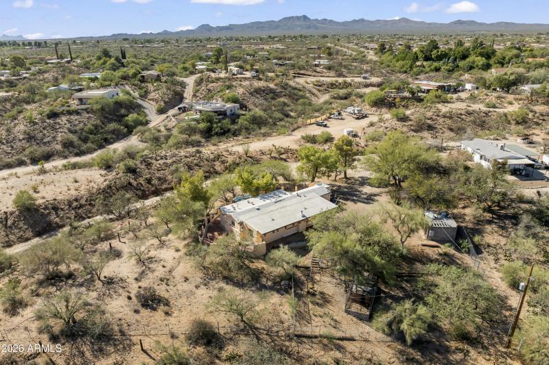 Aerial (view to west)