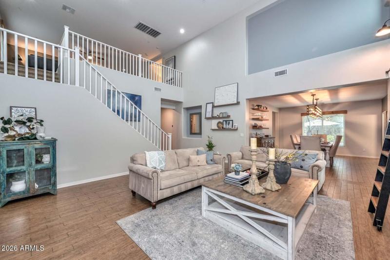 Living Room-Staircase