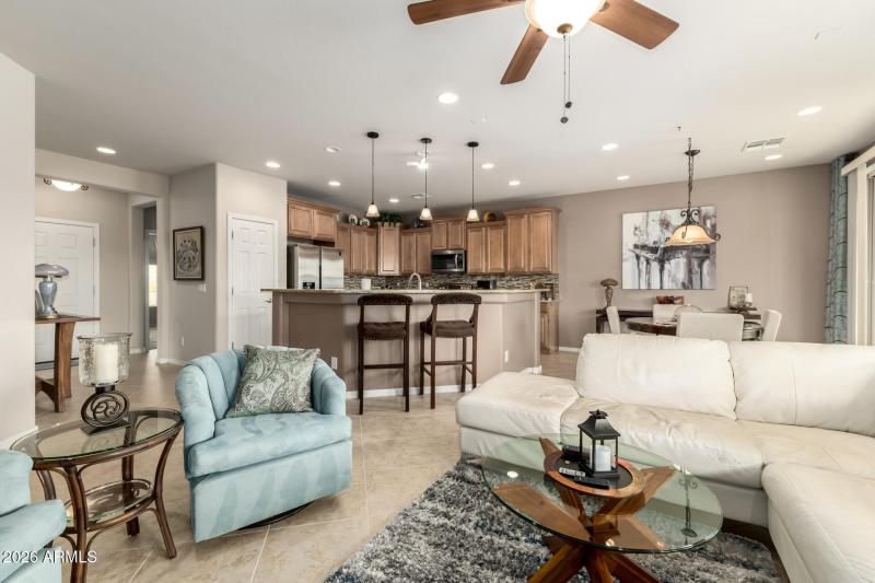 Great Room/ Kitchen & DR