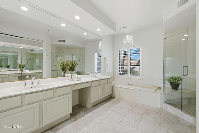 Huge primary spa bathroom