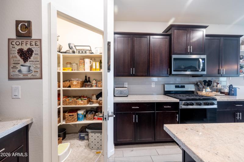 Large walk-in Pantry
