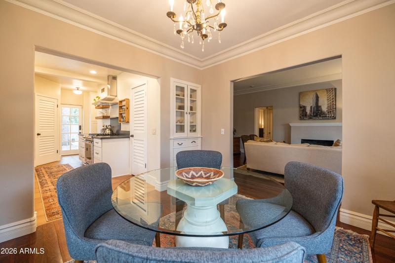 View To Kitchen and Dining Room