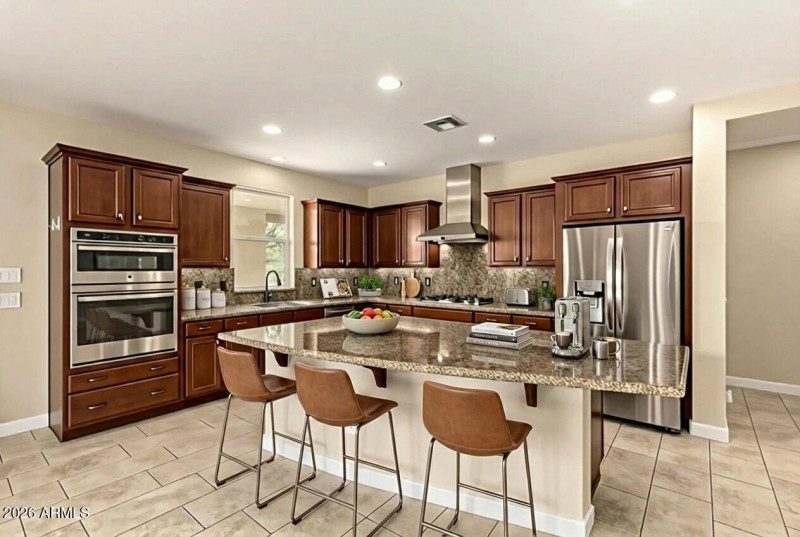 Stunning Gourmet Kitchen