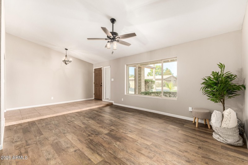 Step into huge living area