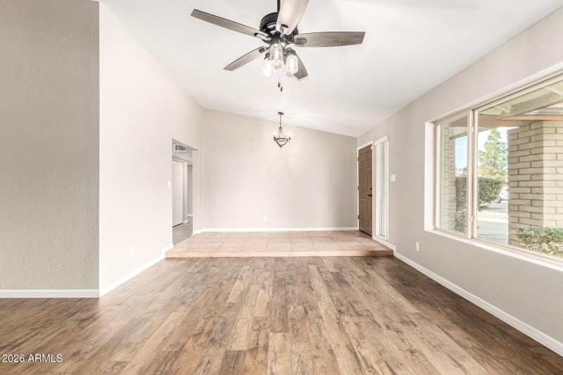 Lots of space for furniture