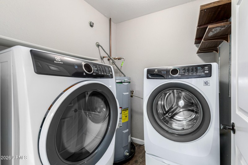 Full size washer and dryer