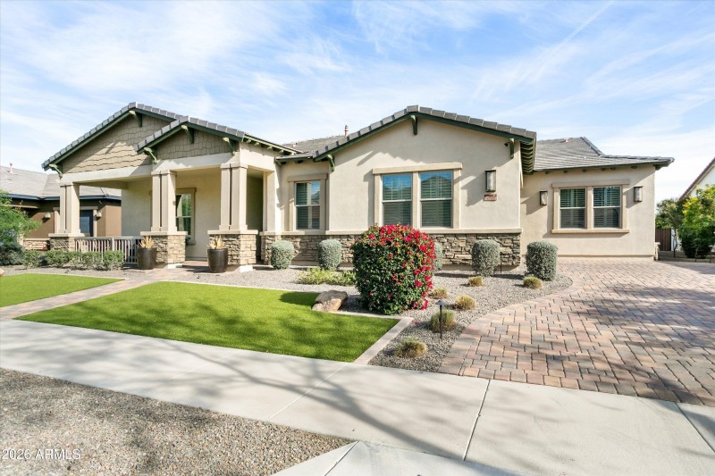 Pavers at Drive and walkway