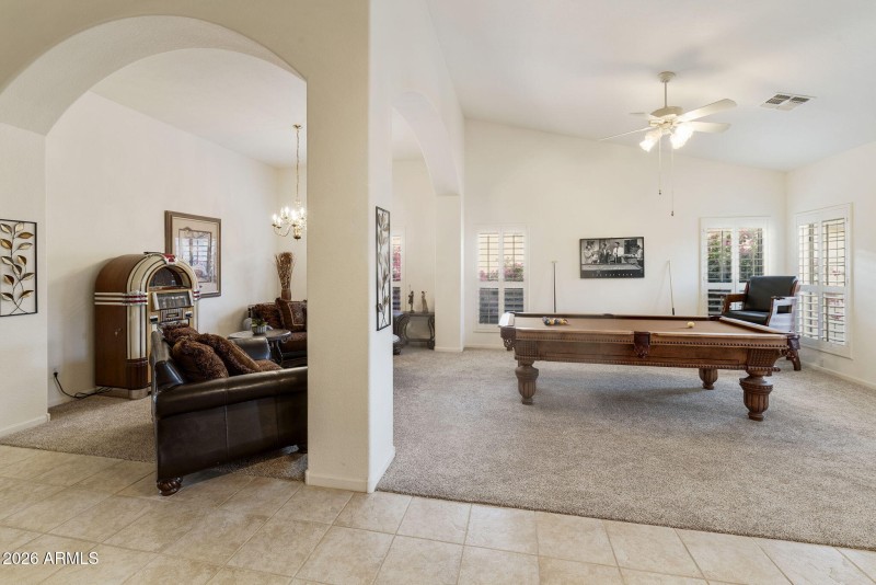 Great Room off entry