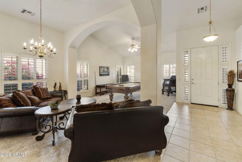 Great Room off entry