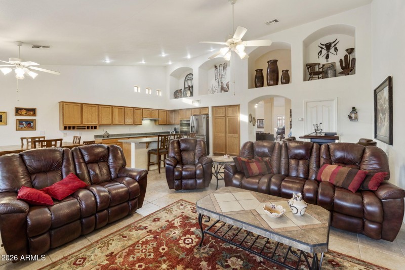 Family Room off kitchen