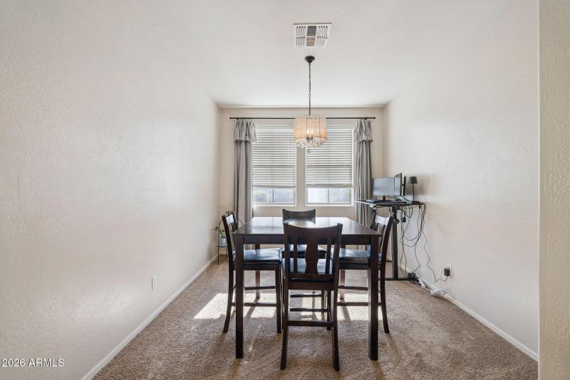 Dining Area – Chandelier