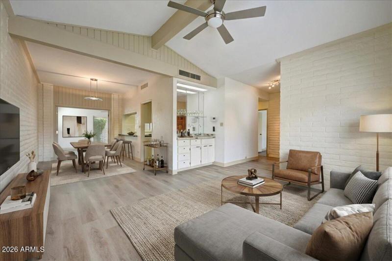 Great Room - Virtually Staged