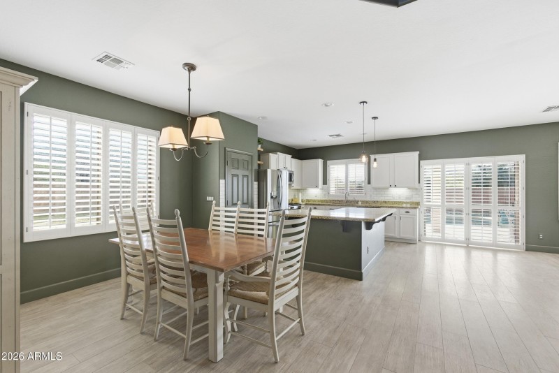 Dining Room to Kitchen