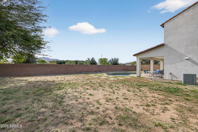 Mountain Views from Back Yard