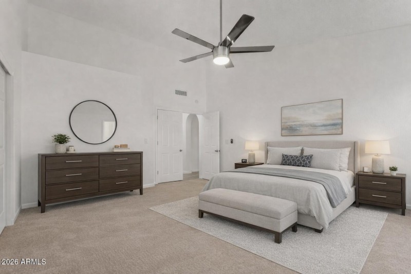 Owners Suite - staged