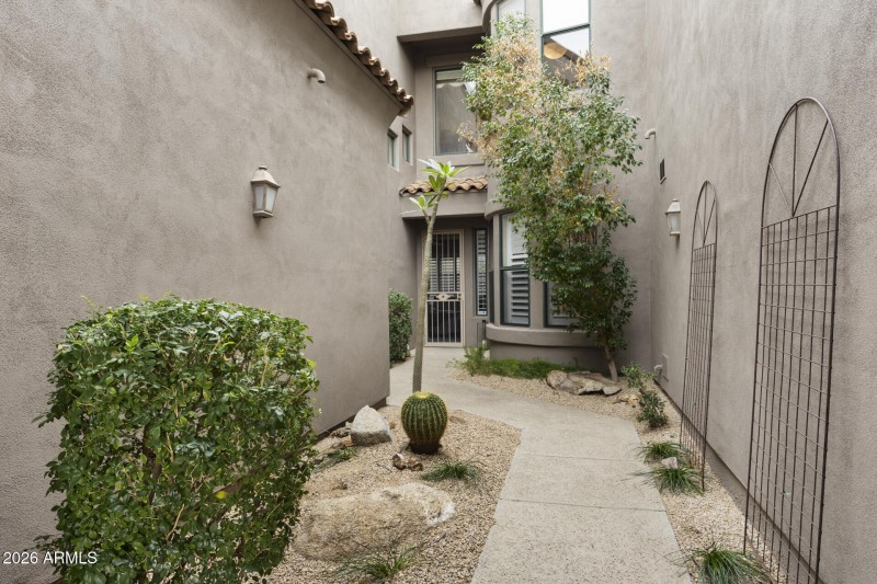 Walkway to Front Door