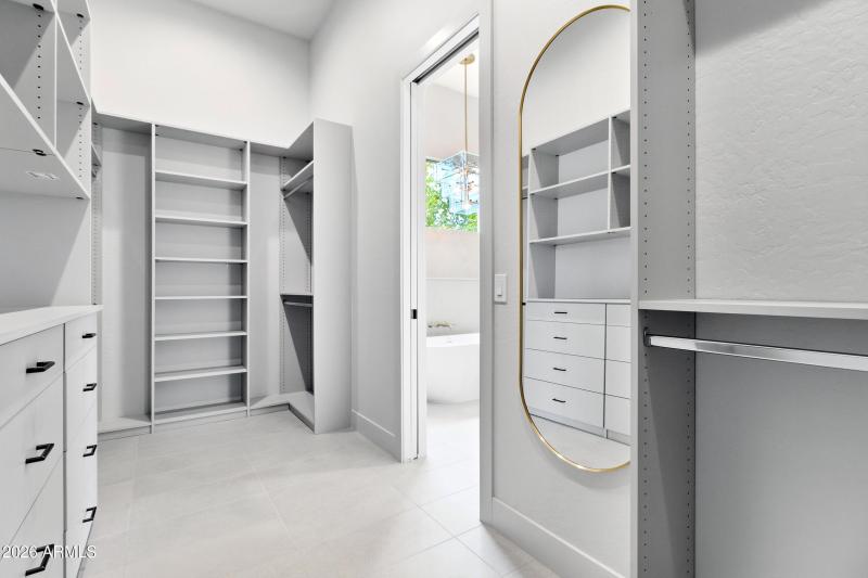 Custom Walk in Closet