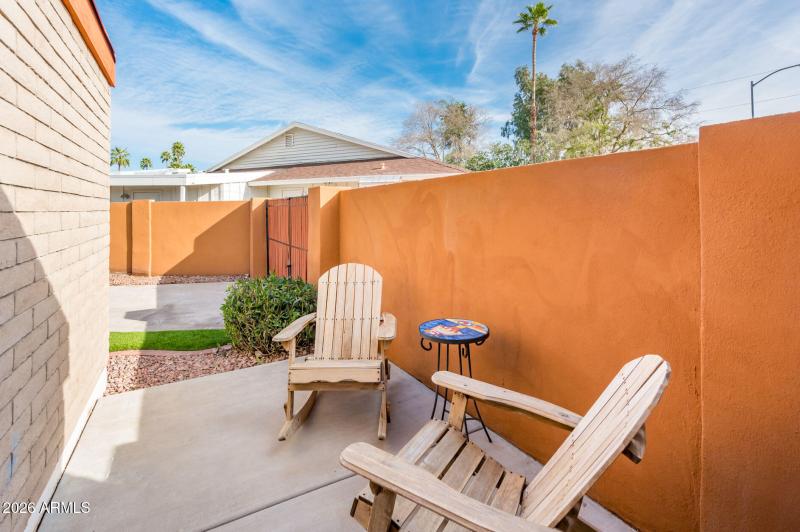 Primary Private Patio