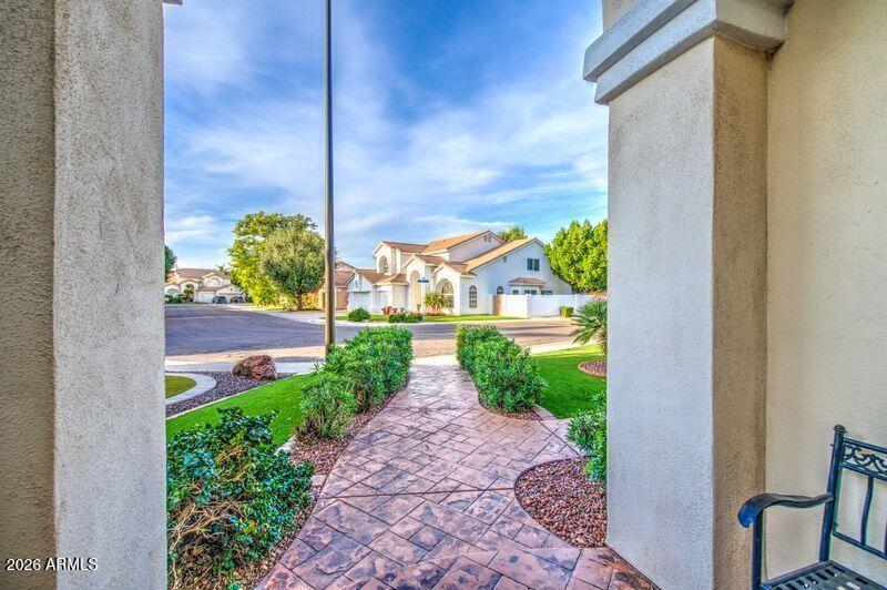 Front Door looking across street