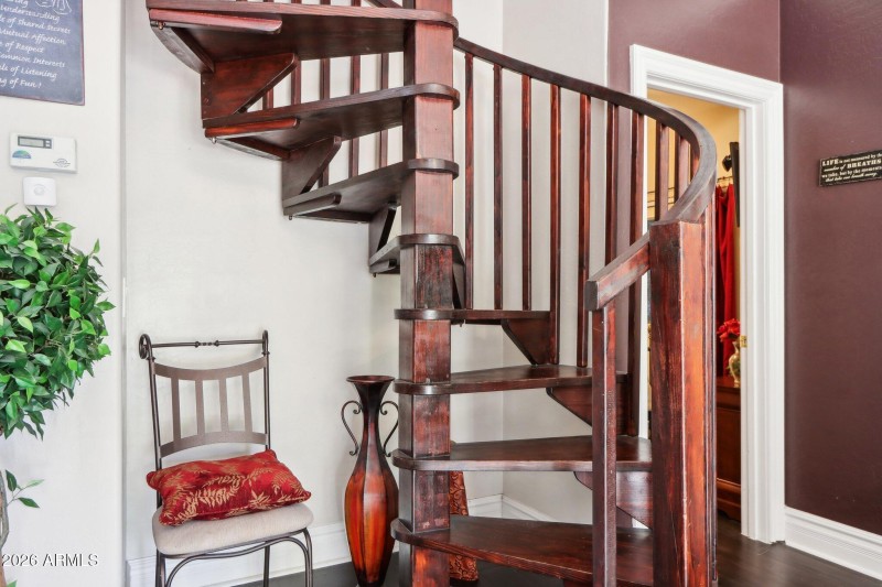 80 Staircase With Open Door