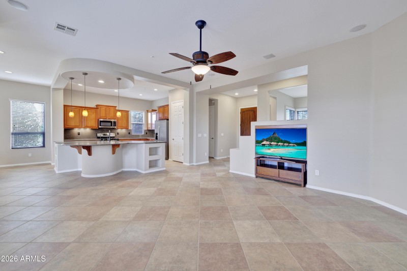Great Room Kitchen View