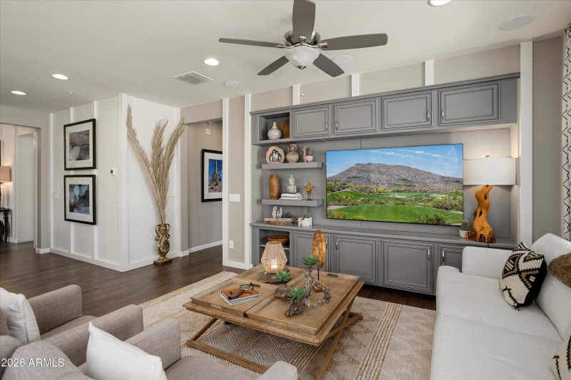 BEAUTIFUL CUSTOM MEDIA CENTER