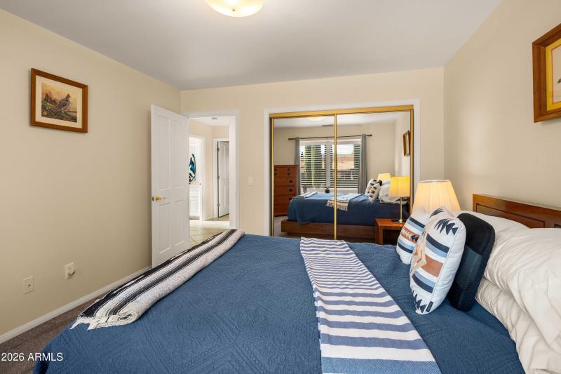 Double Mirrored Closet