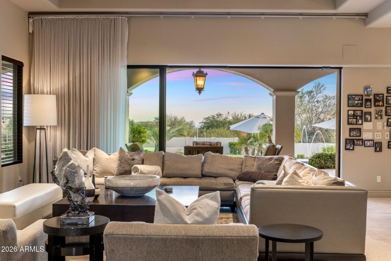 Great Room at Twilight