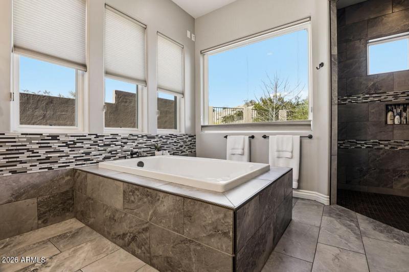Soaking Tub with a View