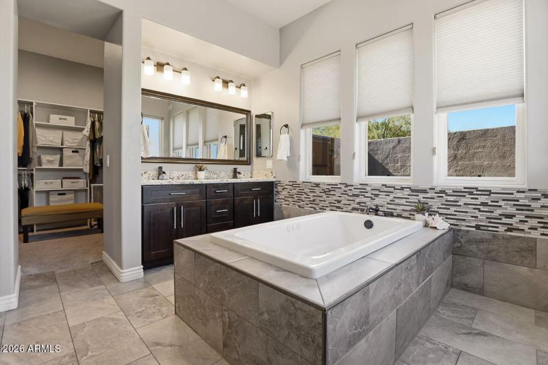 Soaking Tub with a View